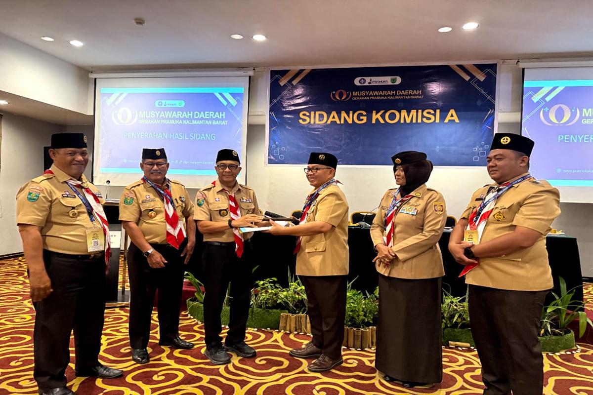 Syarif Abdullah Terpilih Aklamasi Nahkodai Kwarda Pramuka Kalbar Periode 2025–2030