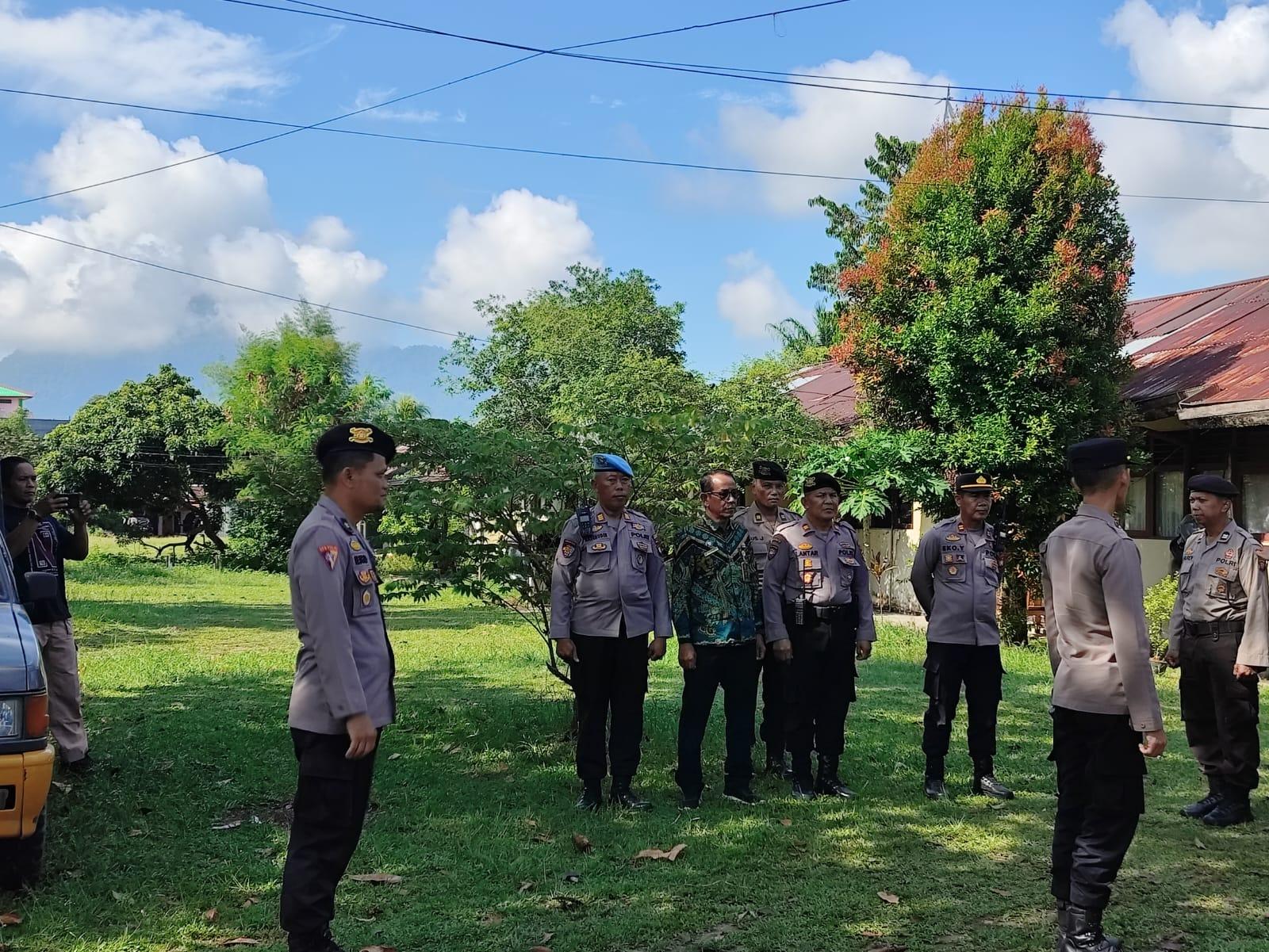 Polres Singkawang Laksanakan Pengamanan Eksekusi Kasus Perdata untuk Pastikan Situasi Kondusif
