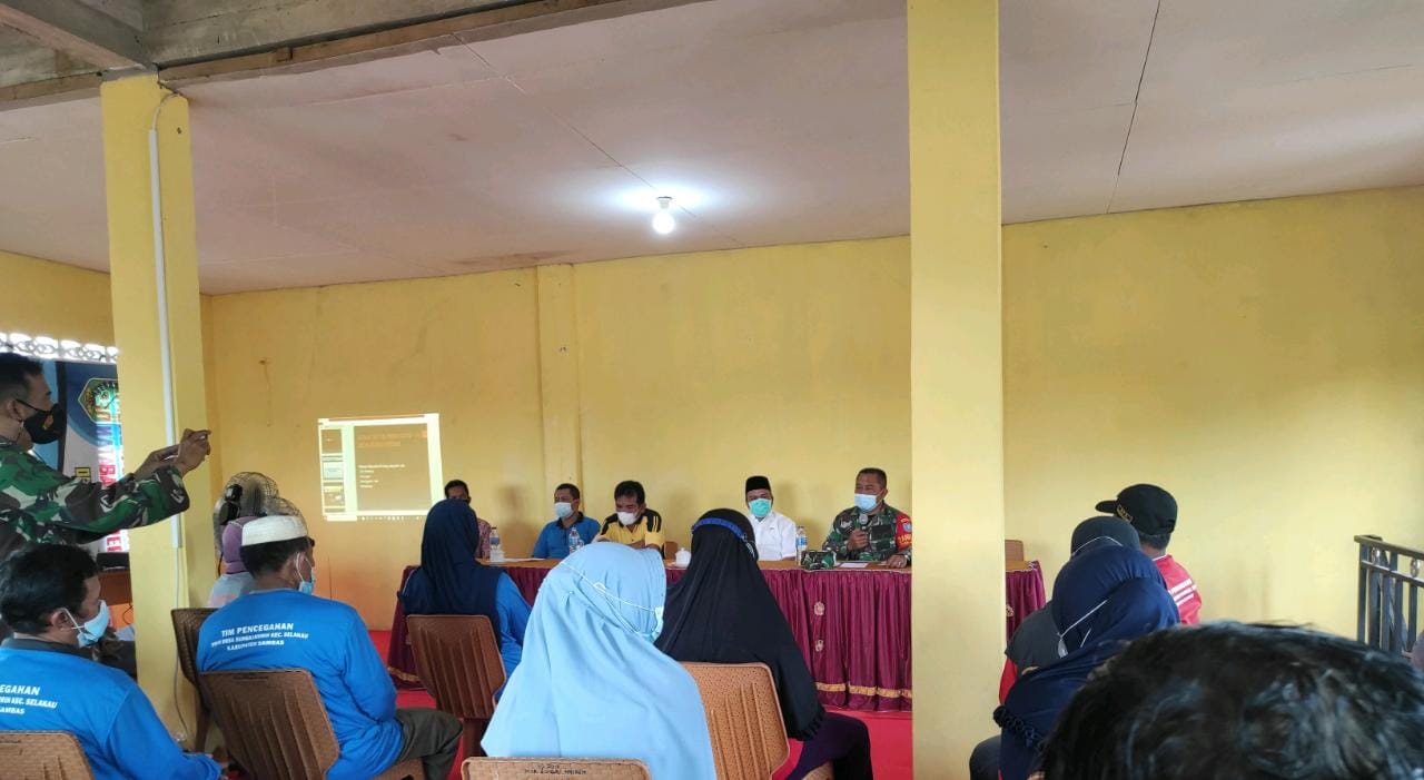 Berikut Rangkaian Kegiatan Sejumlah Polsek Jajaran Polres Sambas, Evaluasi Posko PPKM hingga Patroli