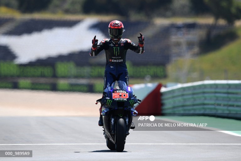 Link Live Hasil MotoGP Spanyol 2021 Hari Ini Peluang Fabio Quartararo Raih Hattrick Kemenangan