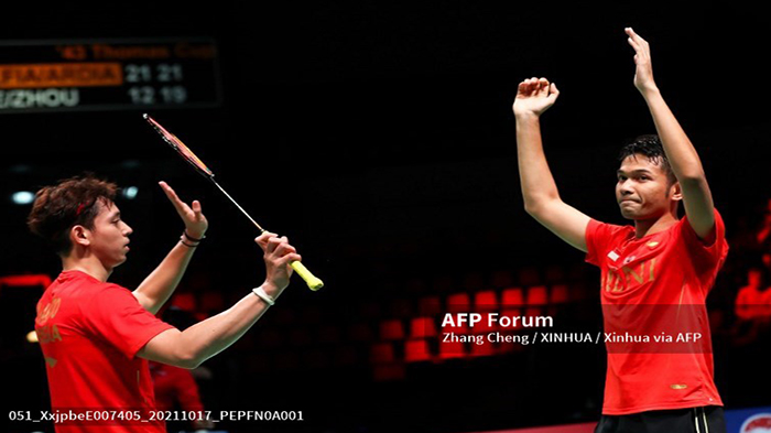 Fajar/Rian Juara Badminton Swiss Open 2022, Kandaskan Pasangan Asal Malaysia