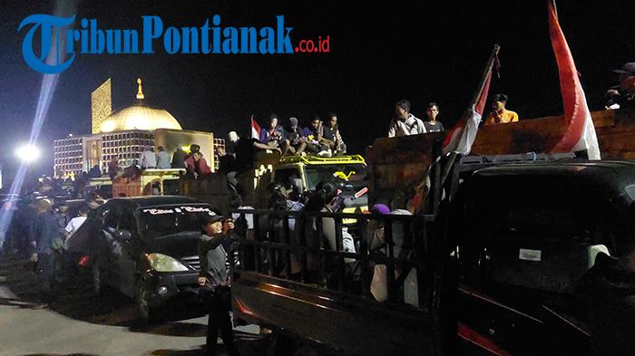 BREAKING NEWS : Ratusan Warga Bengkayang Datangi Polda Kalbar, Tuntut Satu Orang Warga Dibebaskan