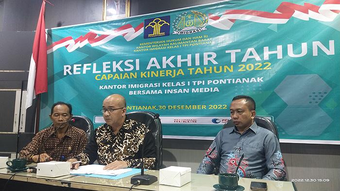 Sepanjang Tahun 2022, Kantor Imigrasi Kelas 1 TPI Pontianak Terbitkan 52.521 Paspor