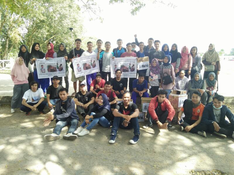 Mahasiswa Sekadau di Pontianak Gelar Aksi Galang Dana Bantu Penderita Tumor