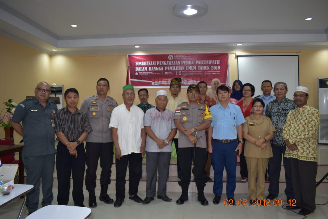 Bawaslu Sanggau Gelar Sosialisasi Pengawas Pemilu Partisipatif Jelang Pemilu 2018