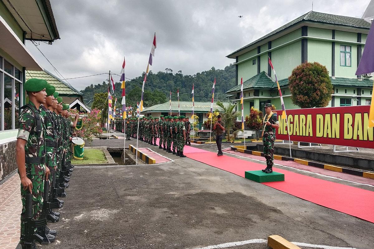 Pangdam XII/Tanjungpura Kunjungi Yonzipur 6/SD di Mempawah, Apresiasi Profesionalisme Prajurit