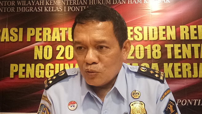 Kantor Imigrasi Pontianak Undang 18 Perusahaan Pengguna Tenaga Kerja Asing Terkait Hal Ini