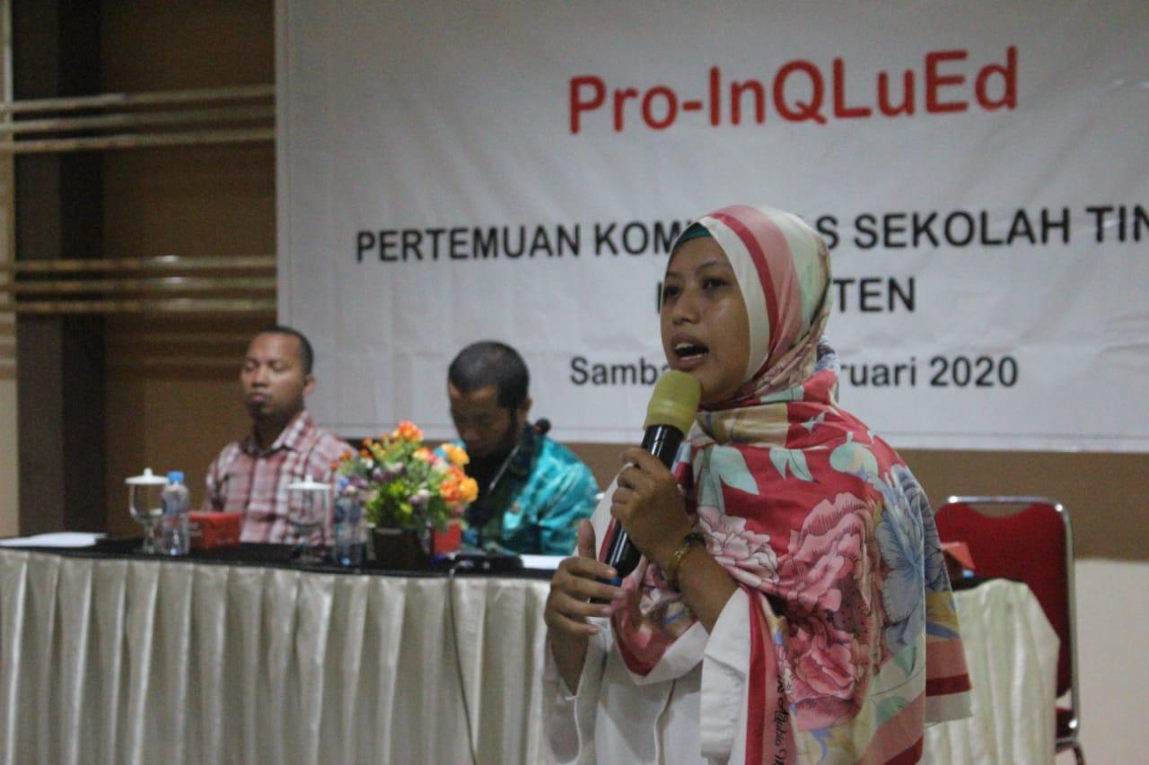 Gemawan Laksanakan Pertemuan Bersama Komunitas Sekolah di Kabupaten Sambas