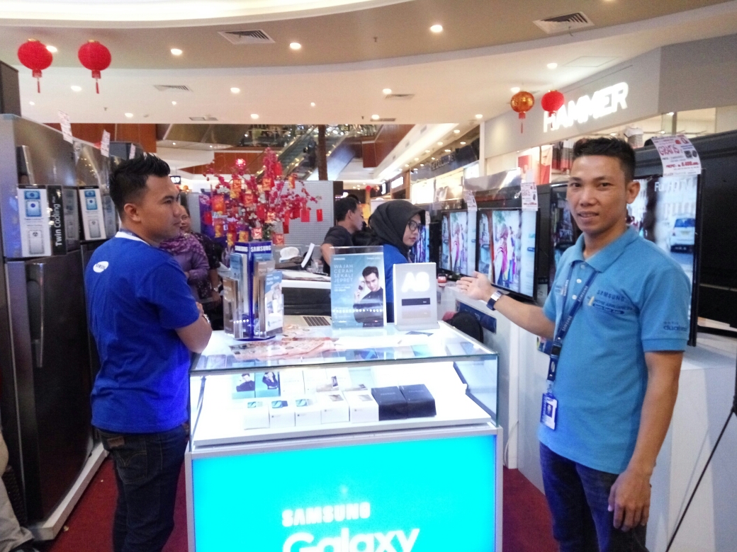 Pameran Meriahkan Imlek, Glaen Elektronik Boyong Produk Elektronik Rumah Tangga Terbaik Samsung