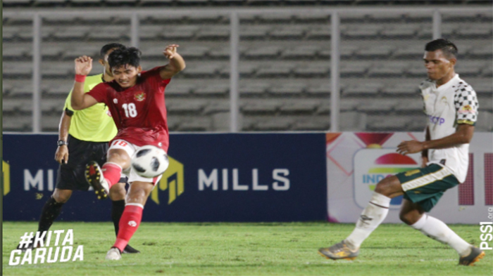 UPDATE SKOR Hasil Timnas U23 vs Persikabo - Gol Indah Kadek Ditambah Sundulan M Rafli, Skor 2-0
