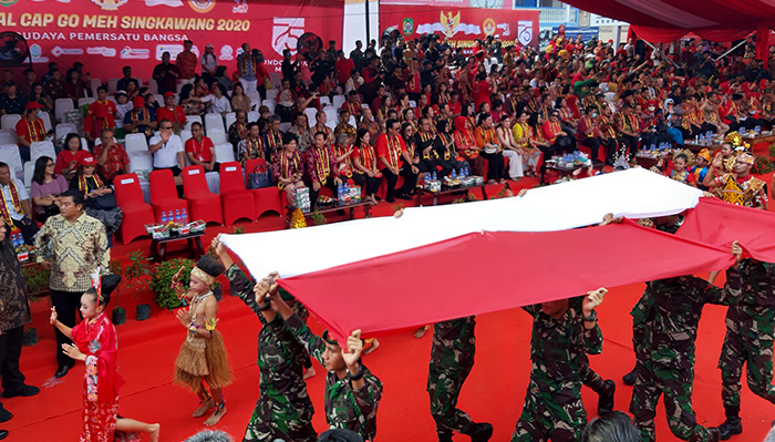 Sutarmidji Apresiasi Festival Cap Go Meh Singkawang 2020