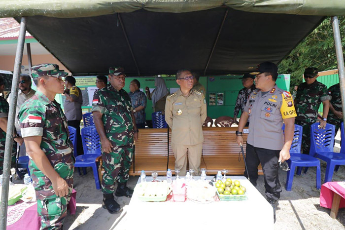 Warga Desa Nibung Sambut Baik Pembangunan Sumur Bor Air Bersih oleh TNI, Ditinjau Gubernur