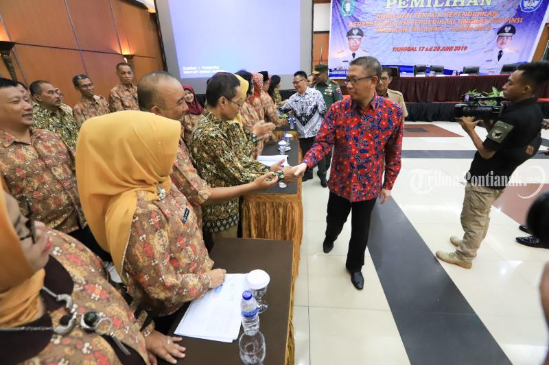 Pembukaan GTK Tingkat Provinsi Kalbar 2019, Midji Bakal Angkat Guru Berprestasi Jadi Kasek