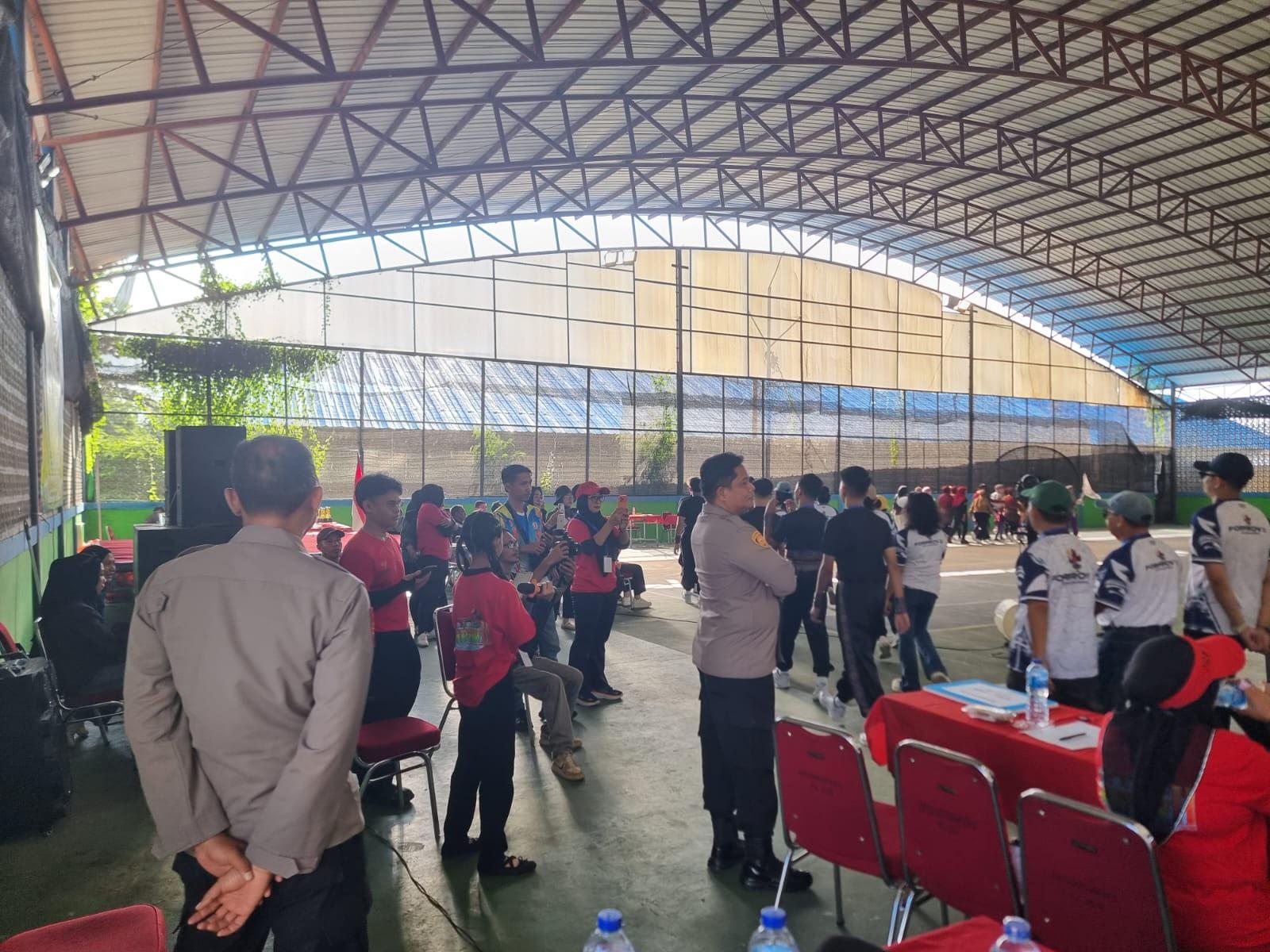 Polres Singkawang Amankan Hari Ketiga FORPROV II Kalbar, Suasana Aman dan Nyaman bagi Peserta - Tribunpontianak.co.id