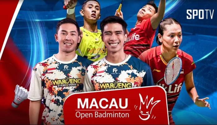 LIVE Skor Macau Open 2024 Mulai Tayang Vidio Pukul 11.00 WIB Lengkap Jam Tanding Wakil Indonesia