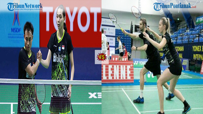 Hasil Hafiz Faizal/Gloria Emmanuelle Widjaja vs Jeppe Bay/Sara Lundgaard Live BWF Hylo Jerman Open