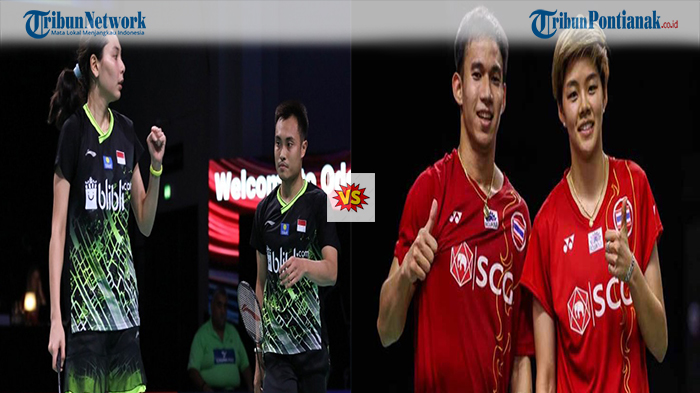 Hasil Hafiz Faizal/Gloria Widjaja vs Dechapol/Sapsiree Live TVRI Hylo Jerman Open Badminton 2021