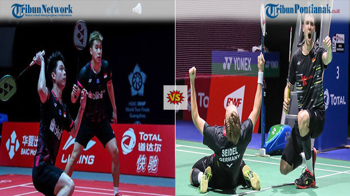 Hasil Marcus Gideon/Kevin Sanjaya vs Mark Lamsfuss/Marvin Siedel Live Streaming TVRI Prancis Open