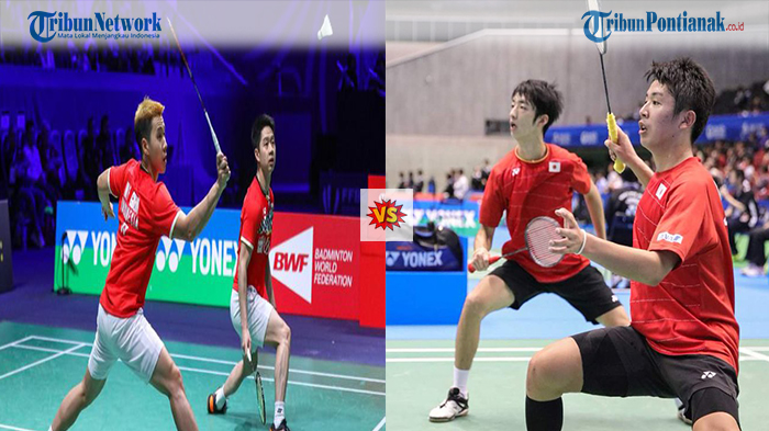 Hasil Marcus Gideon/Kevin Sukamuljo vs Hiroki Okamura/Masayuki Onodera Live BWF Hylo Jerman Open