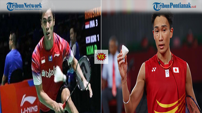 Hasil Shesar Hiren Rhustavito vs Kento Momota Live Streaming TVRI Prancis Open