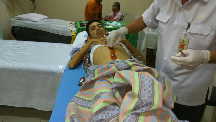 Udin Kembali Menginap di RSUD dr Soedarso