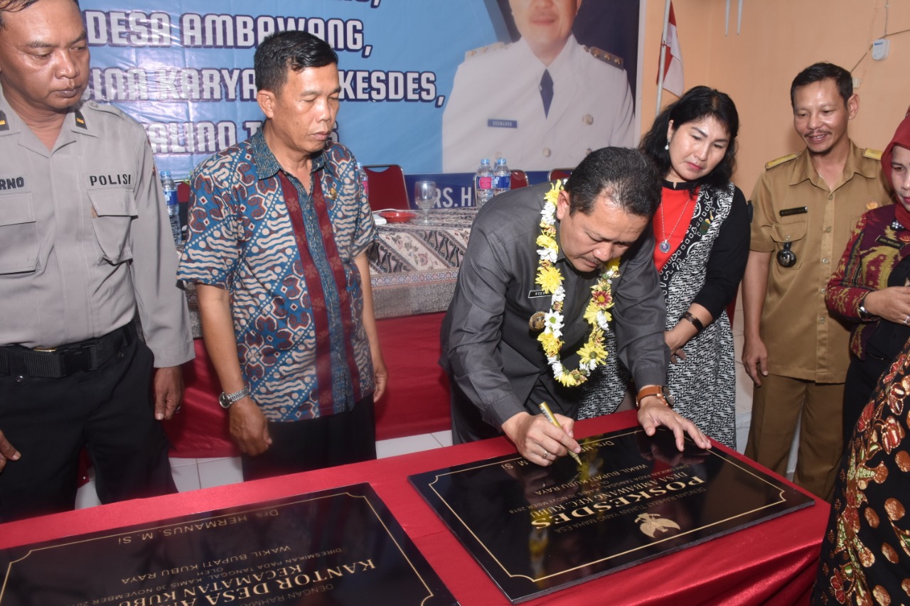 Hermanus Minta Ikatan Pemuda Dayak Kubu Raya Berperan Aktif Dalam Pembangunan Daerah