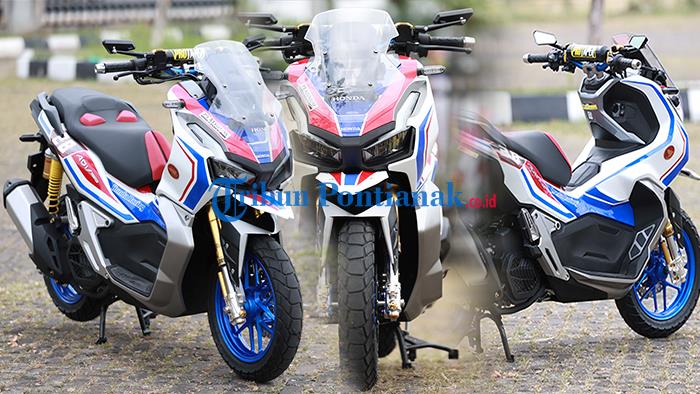 Modifikasi Honda ADV 150, Sentuhan Minimalis Ala Honda X-ADV 750