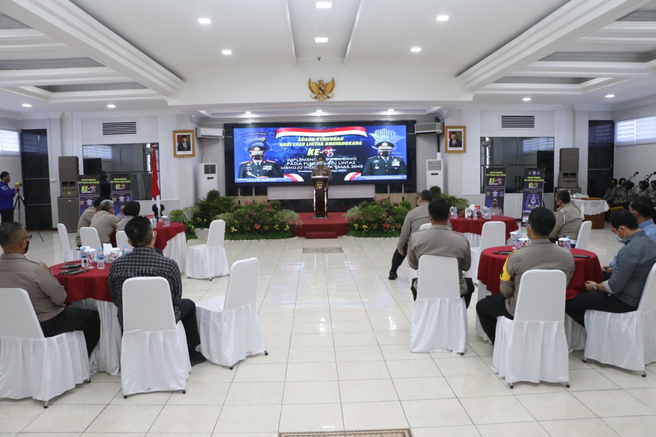 Hari Lalu Lintas Bhayangkara ke-65, Polda Kalbar Luncurkan Aplikasi Pengawalan Online