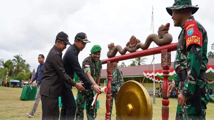 Bupati Kapuas Hulu Sebut Program TMMD Berikan Manfaat ke Masyarakat