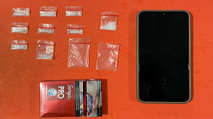 Satres Narkoba Polres Sanggau Amankan Dua Terduga Pelaku Tindak Pidana Narkotika