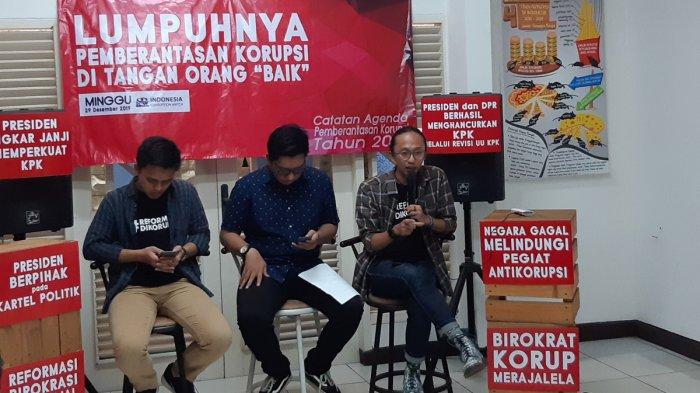 ICW Sebut 2019 Jadi Tahun Kehancuran KPK, Disponsori Langsung Presiden Jokowi dan DPR