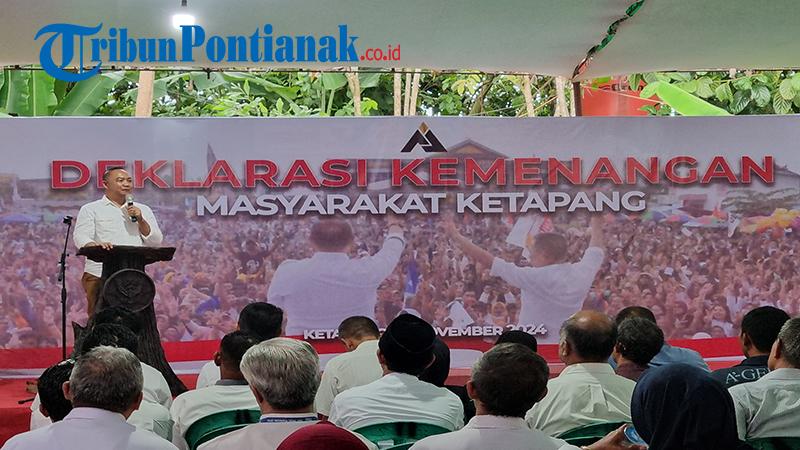 Klaim Kemenangan, Alex : Kemenangan Ini untuk Seluruh Masyarakat Ketapang
