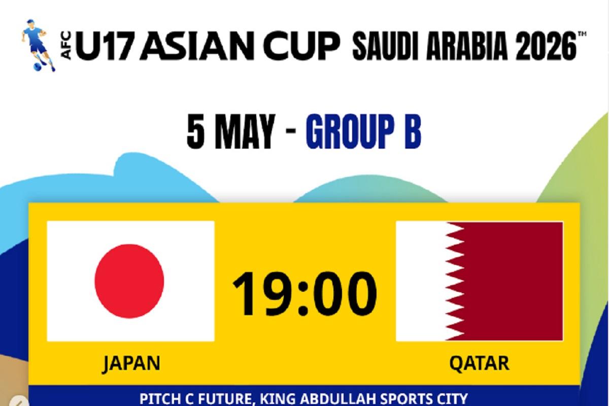 Hasil Akhir Jepang U17 vs Qatar U17 Grup B Piala Asia U17 2026, Lawan Berat Timnas Indonesia U17