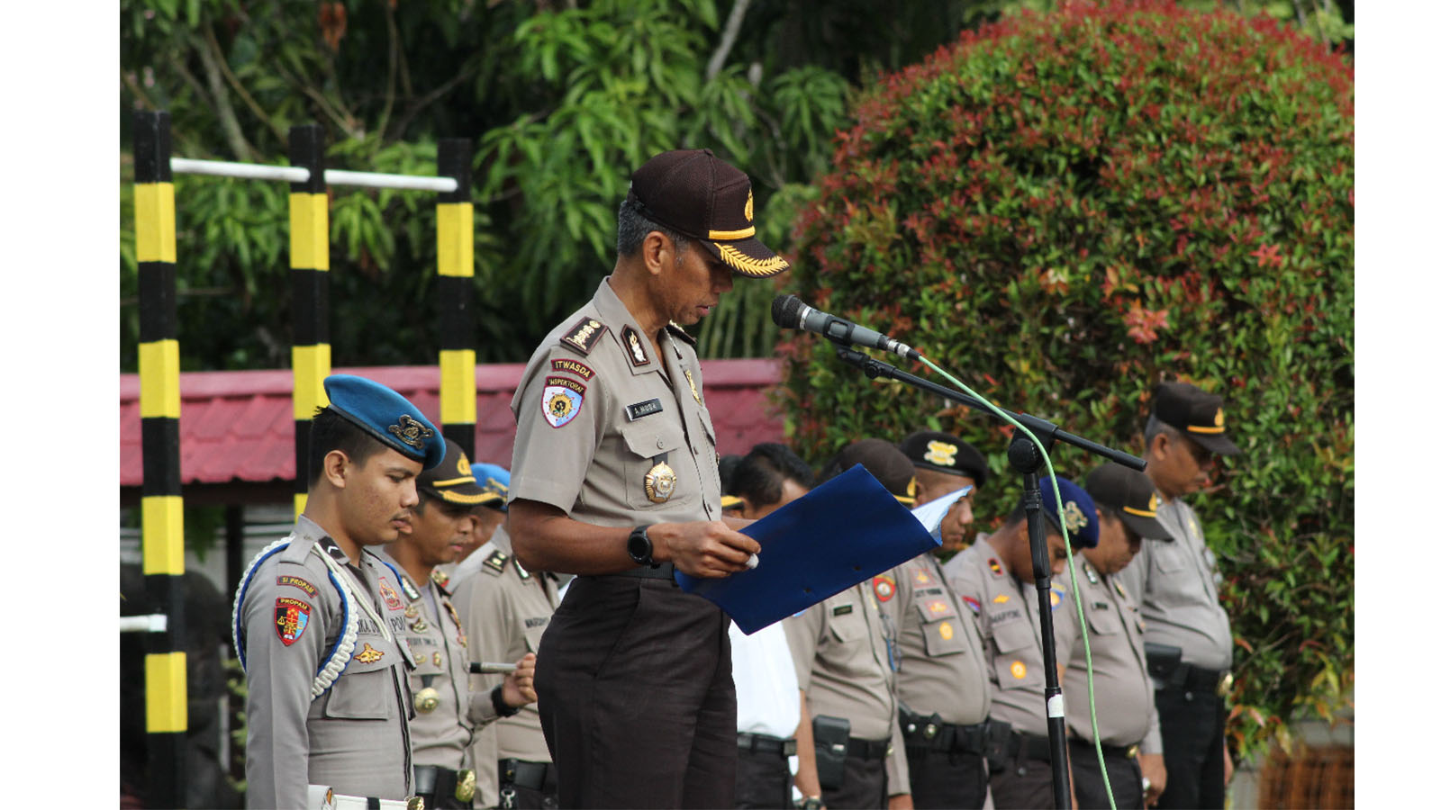Irwasda Polda Kalbar Minta Jajaran Polres Mempawah Tetap Siaga Amankan Pemilu