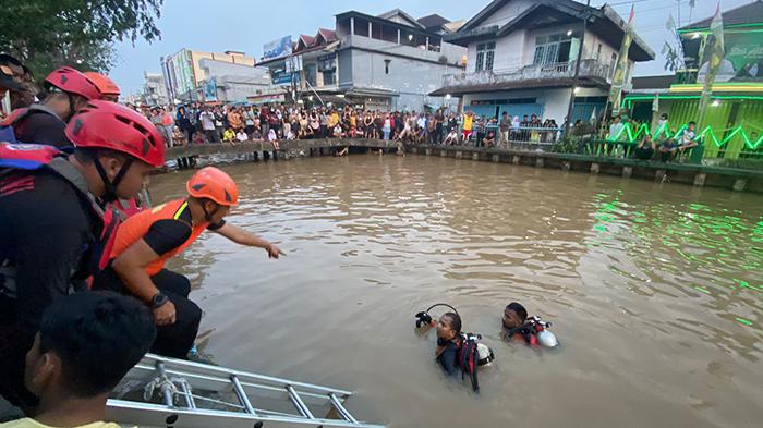 Tim SAR Gabungan Temukan Anak Tenggelam di Sungai Jawi
