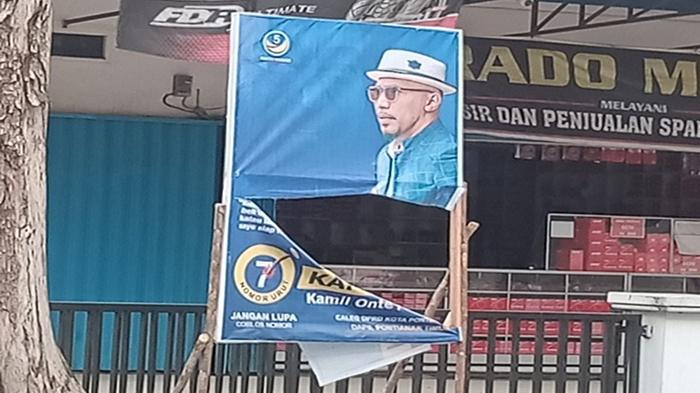 Baliho Dirusak, Kamilonte : Biarkan Jak, Namenye Gak Usahe