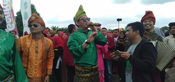 Ivan Seventeen Meriahkan Kirab Pemuda 2018