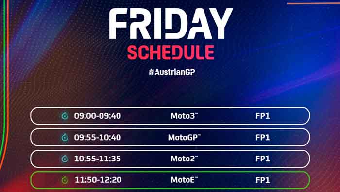 Jam Tayang Latihan Bebas MotoGP Austria 2021 Lengkap Link Live Streaming Motogp Hari Ini