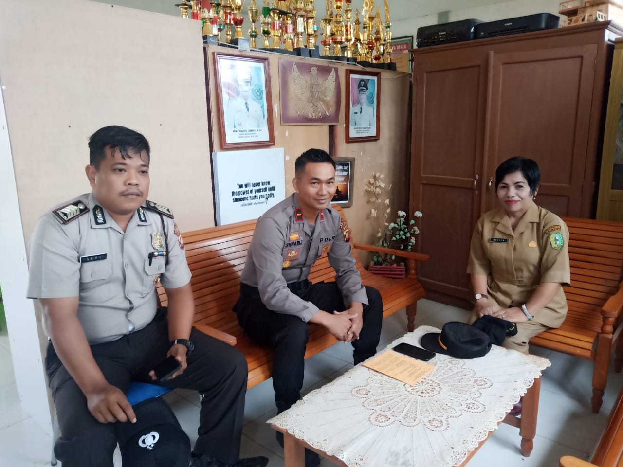 Jelang Pelantikan Presiden, Polsek Lumar Gencarkan Program Sambang Sekolah