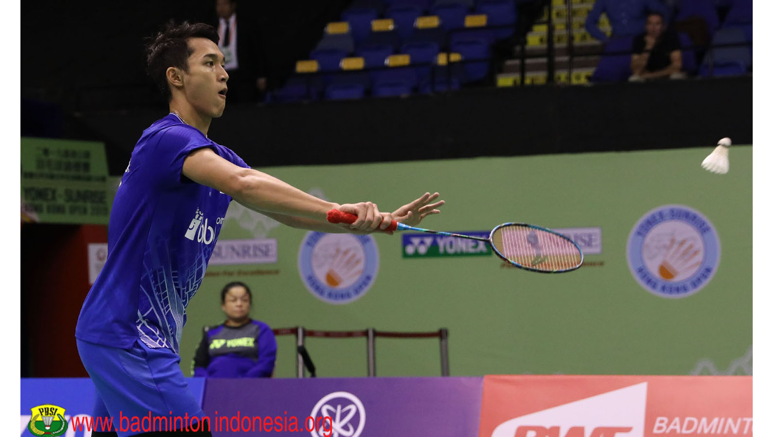 Live Streaming Youtube BWF Anthony Sinisuka Ginting vs Jonatan Christie Semifinal Hongkong Open 2019