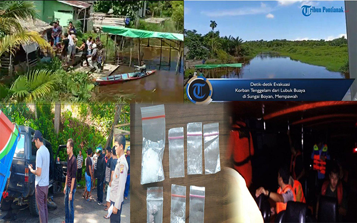 Kalbar 24 Jam - Bocah Tenggelam di Sungai Boyan, Kapal Tugboat Kandas, hingga Kecelakaan di Mandor