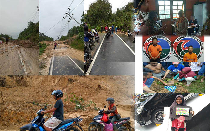 Kalbar Sepekan - PNS Terciduk Razia KTR, Oknum Dokter Rumah Sakit Ditangkap, Hingga Longsor Melawi