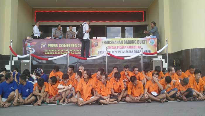 Polda Kalbar Ungkap 173 Kasus Tindak Kriminal, 220 Tersangka Berhasil Dibekuk