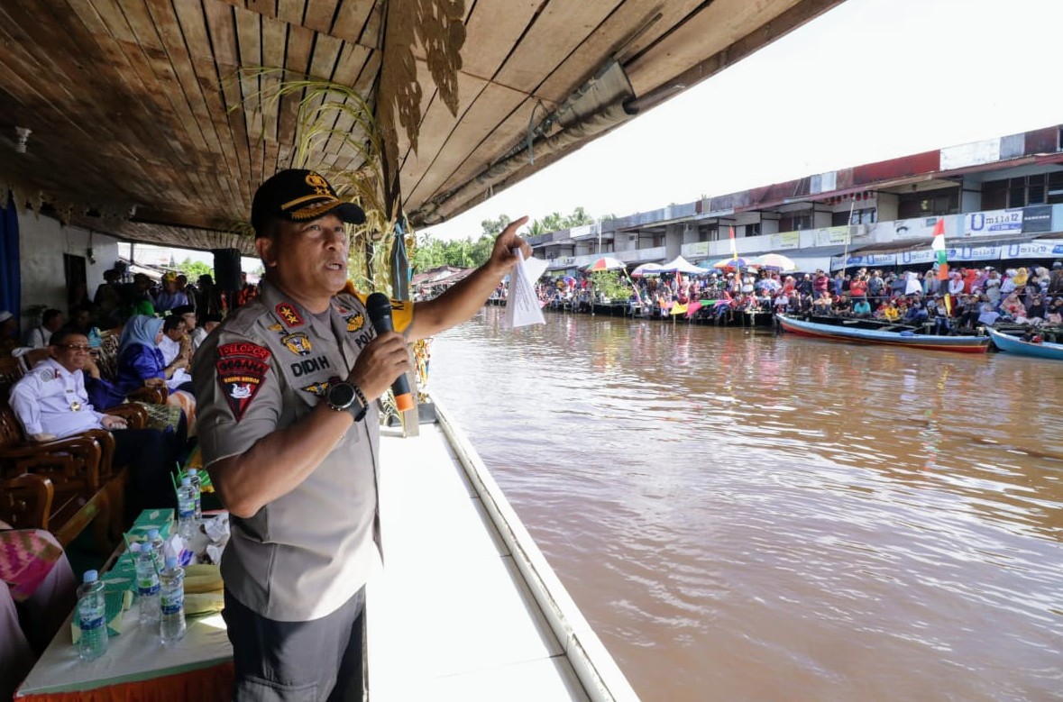 Kapolda Didi Sampaikan Pesan Kamtibmas di Event Robo Robo