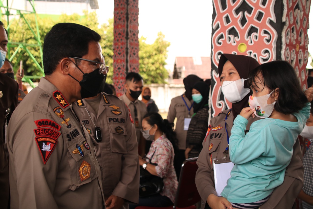 Peduli Anak Terdampak Covid-19 di Kalbar, Kapolda Sigid Tri Hardjanto Beri Dukungan dan Semangat