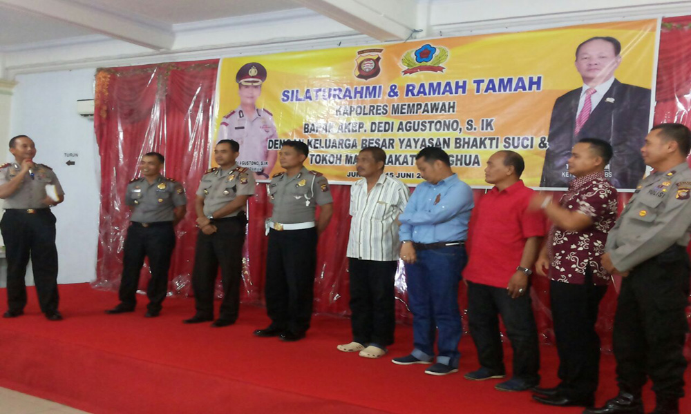 Kapolres Ajak Warga Jaga Toleransi Kondusifitas Mempawah