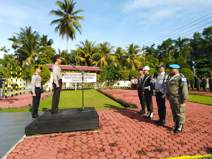Jelang Natal dan Tahun Baru, Polres Mempawah Gelar Apel Gabungan