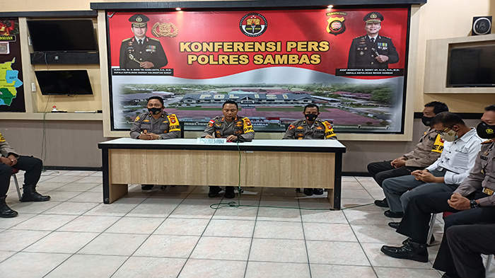 Kapolres Pratiknyo Beberkan Capaian dan Kinerja Polres Sambas Selama 2020