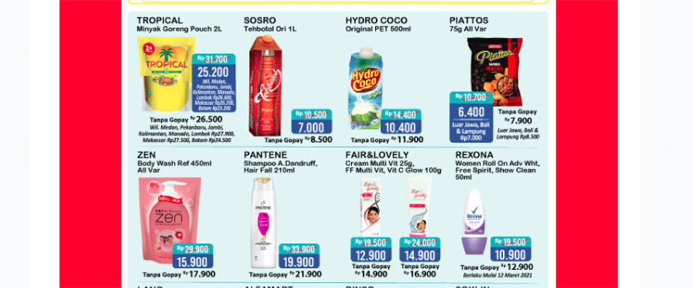 UPDATE Promo JSM Alfamart Sabtu Ini 13 - 14 Maret 2021! Rinso, Minyak Goreng TROPICAL Hingga Biskuit