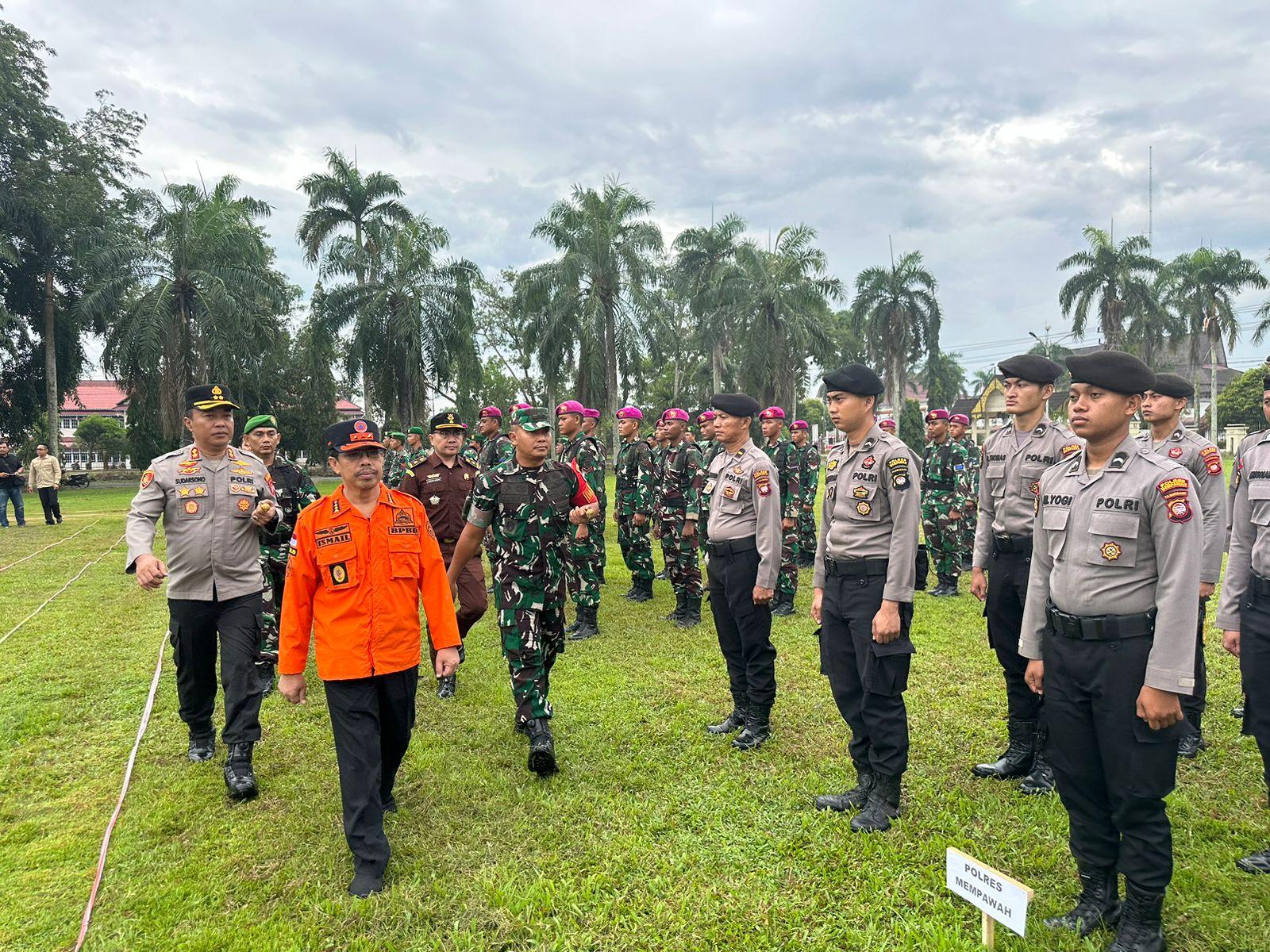 BREAKING NEWS - Pemkab Mempawah Gelar Apel Siaga Bencana, Langkah Cepat atasi Bencana Asap